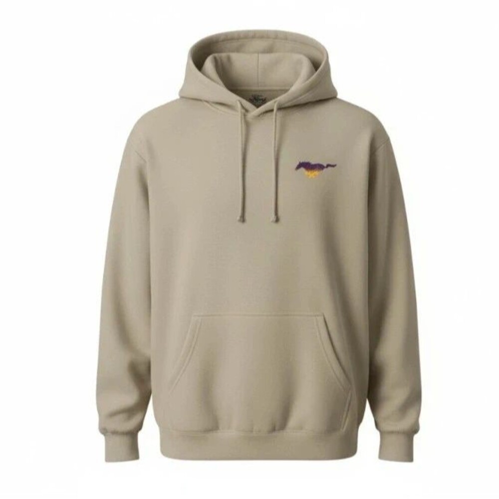 Vintage Ford Mustang Road Trip Edition Hoodie / Pullover Jumper Men's size XL